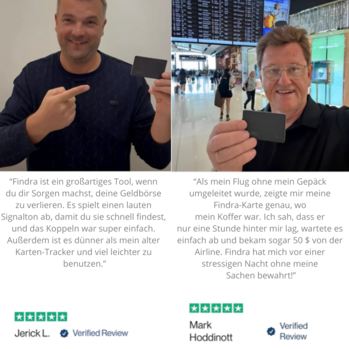 Findra Ortungskarte